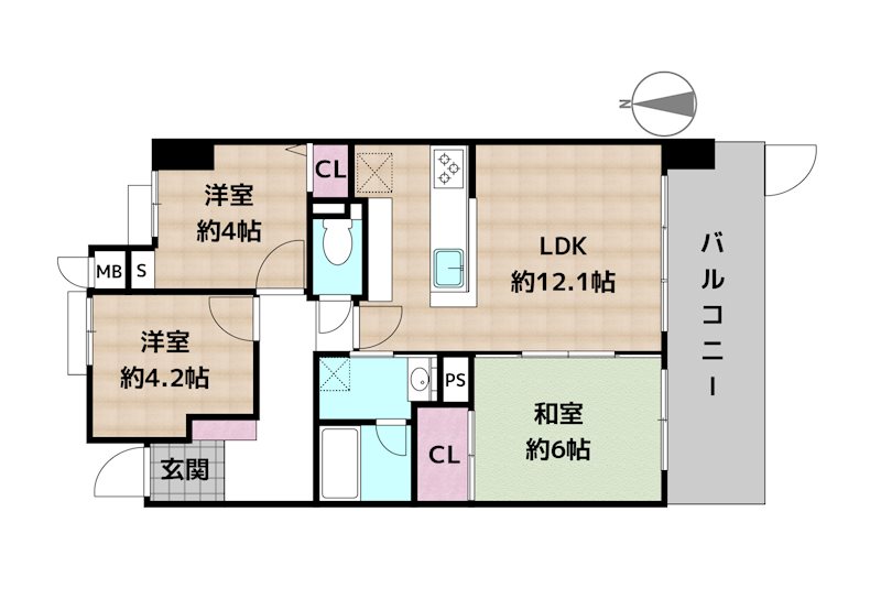 ライオンズマンション引山の図面