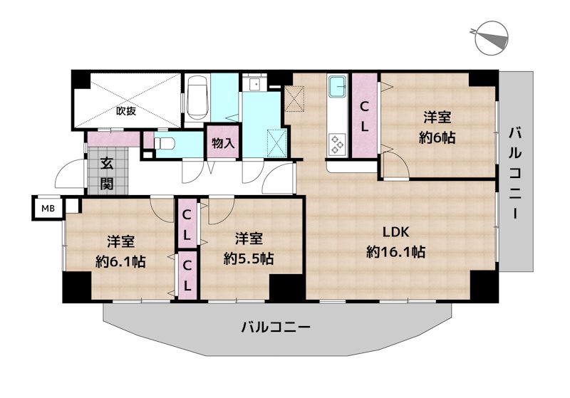 間取図・土地図
