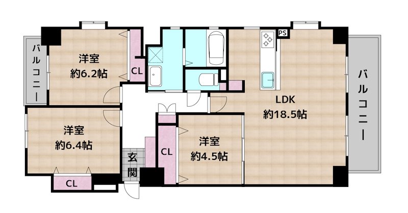 間取図・土地図