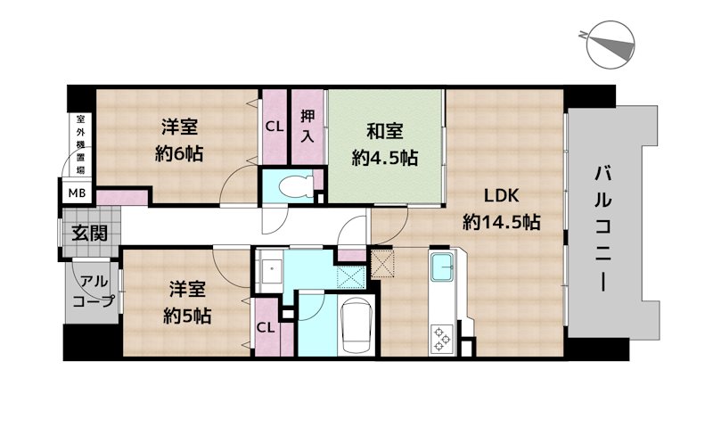 ユーハウス第8千代田の図面