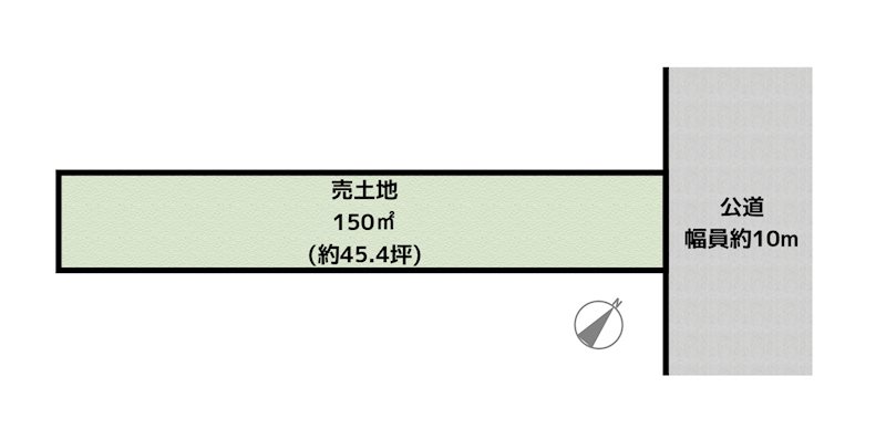 長久手市前熊堀越 土地の図面
