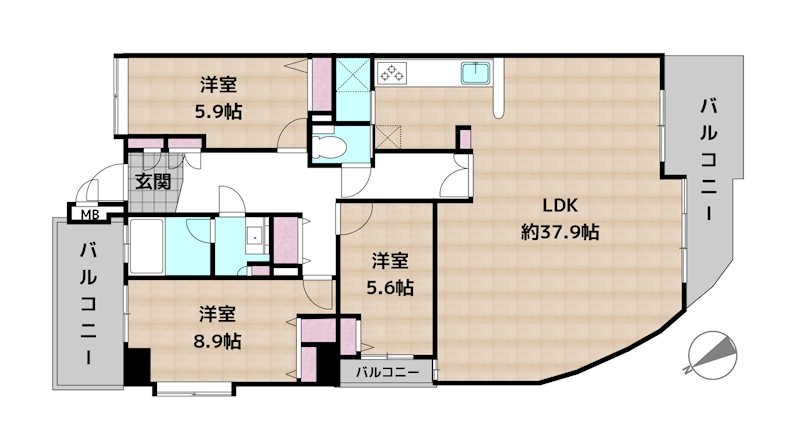 パルシオ高針の図面
