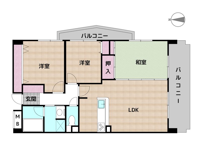 間取図・土地図