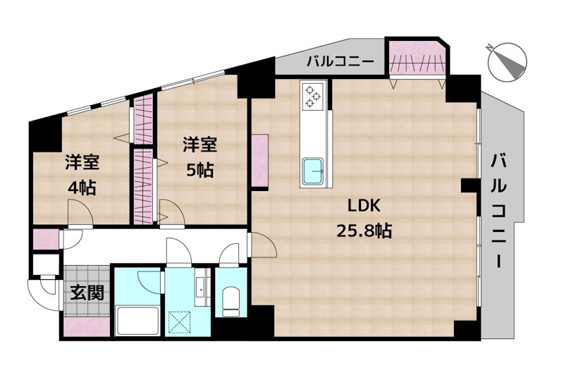 グランドメゾン八事裏山の図面