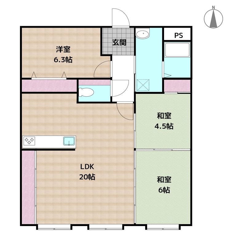間取図・土地図