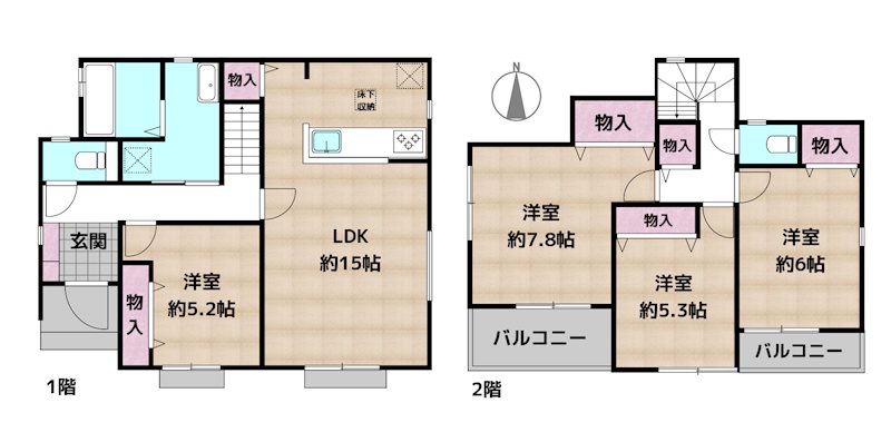間取図・土地図