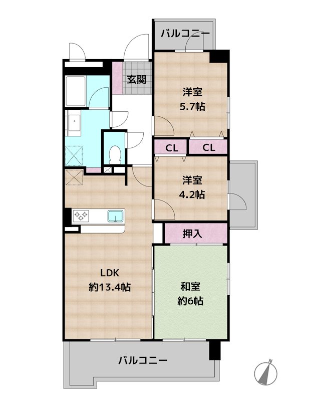 アルファ尾張旭の図面