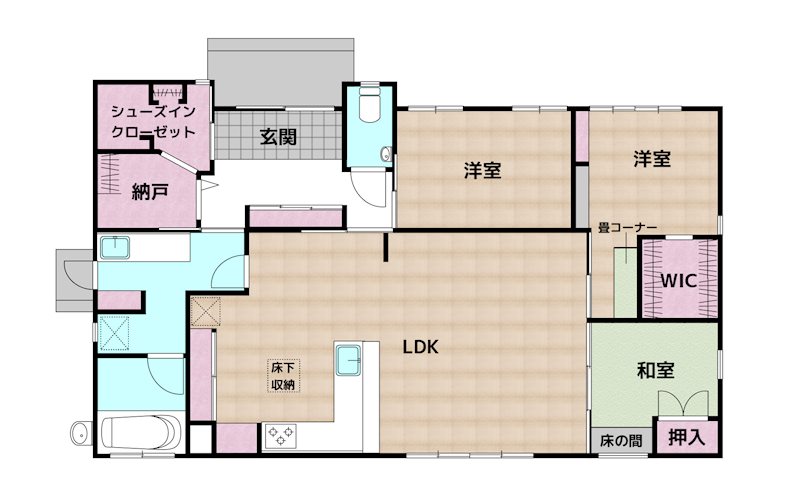 間取図・土地図