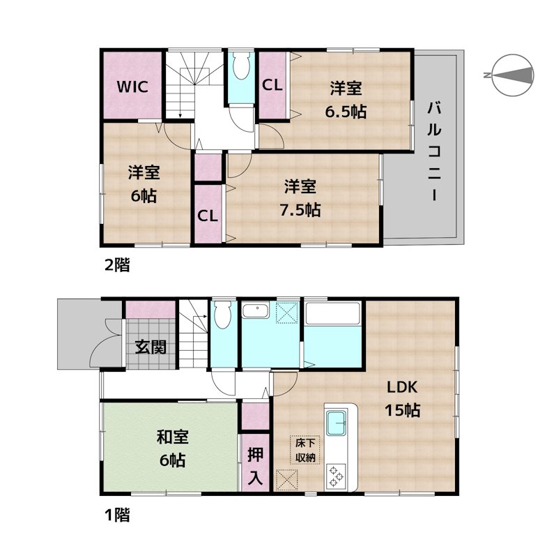 間取図・土地図
