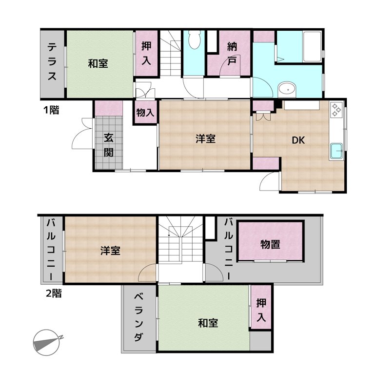 間取図・土地図