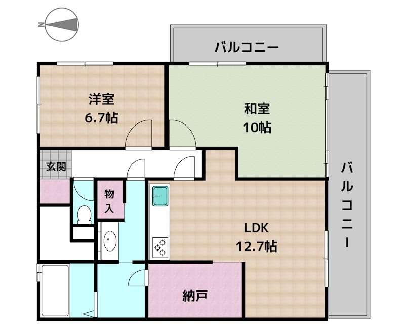 パレス第4守山の図面
