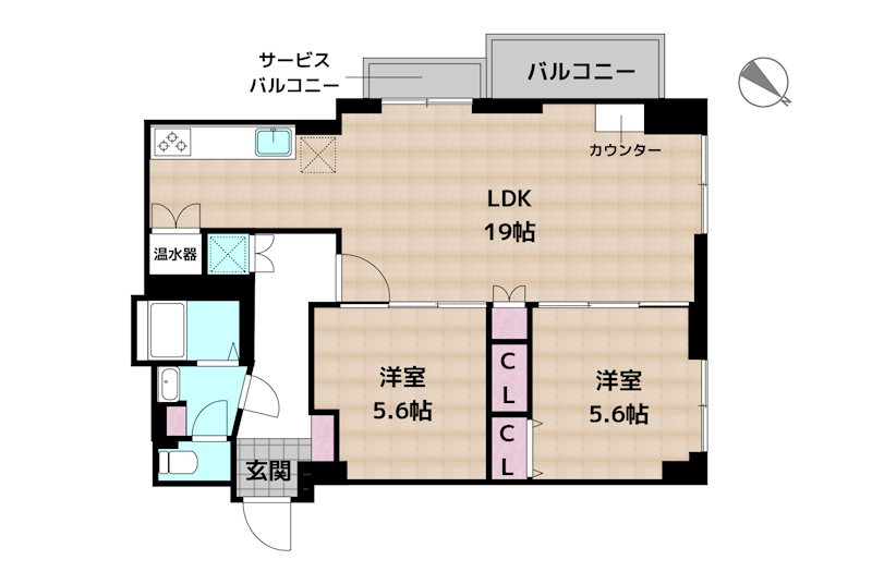 天白第四住宅6号棟の図面