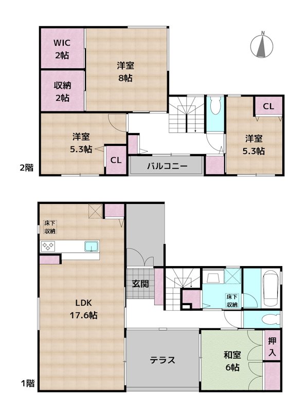 間取図・土地図