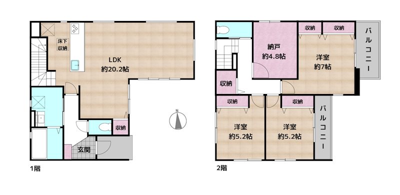 間取図・土地図