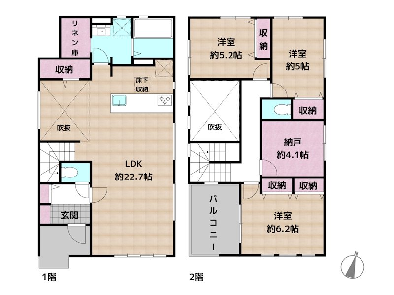 間取図・土地図