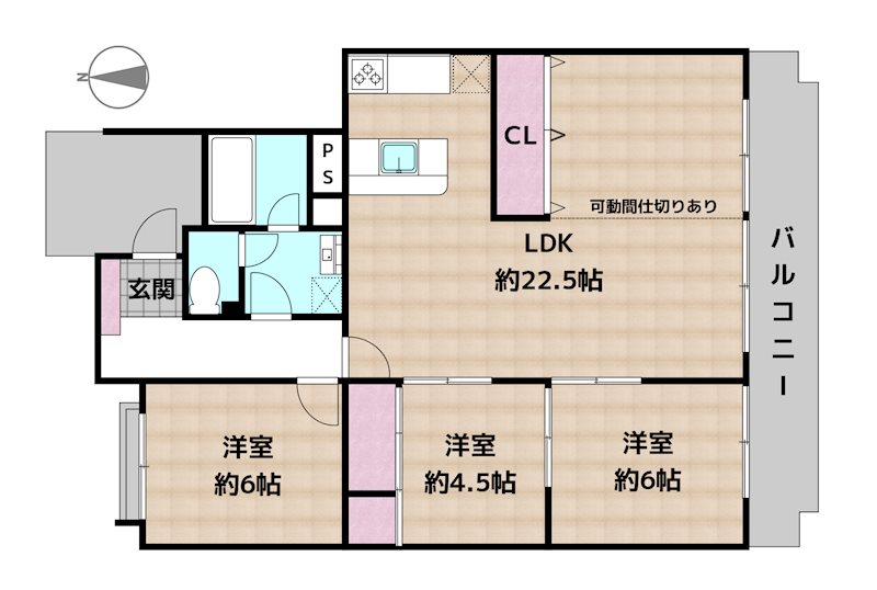 西城住宅1号棟の図面