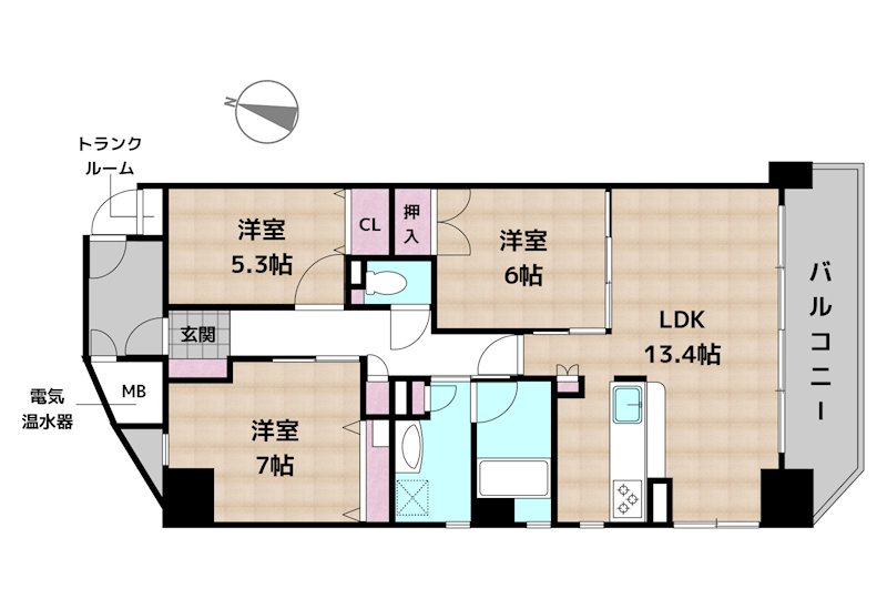 間取図・土地図