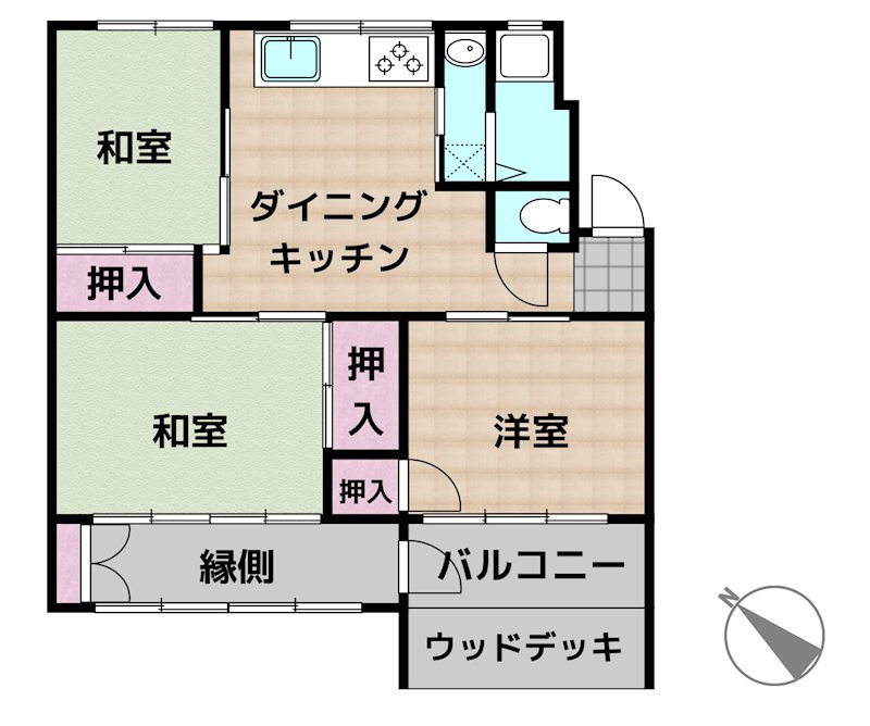 間取図・土地図