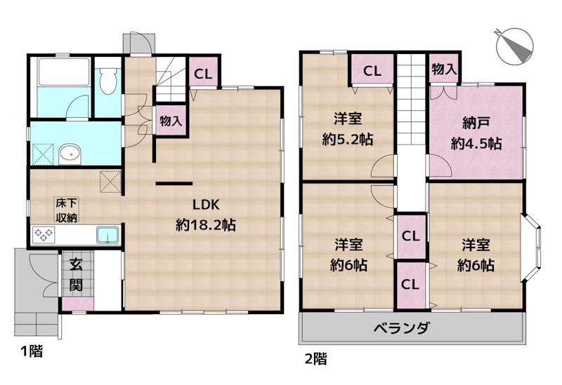 間取図・土地図