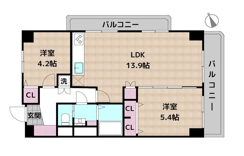 間取図・土地図