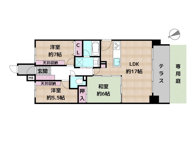 間取図・土地図