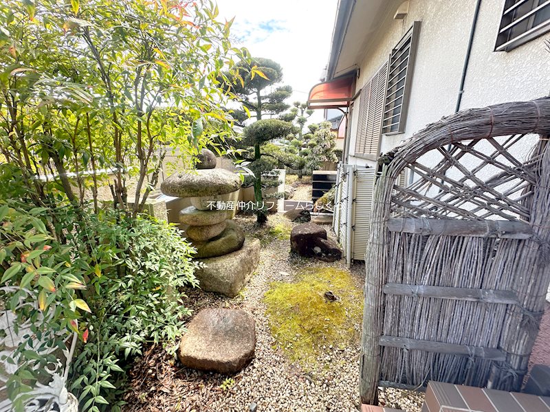 現地写真（庭）