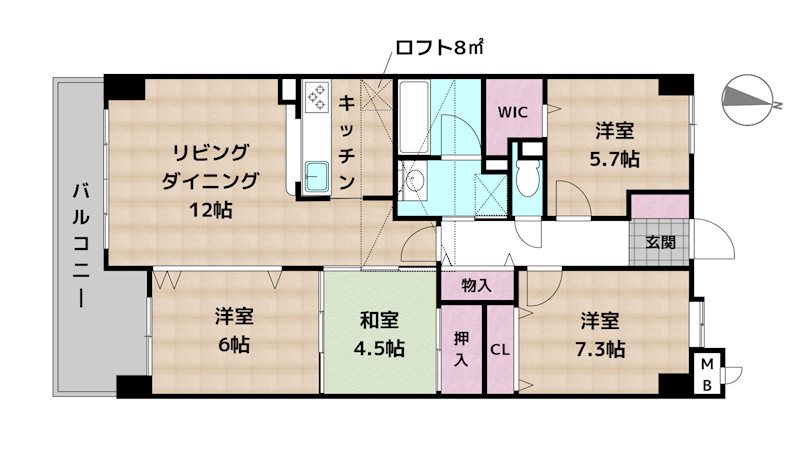 間取図・土地図