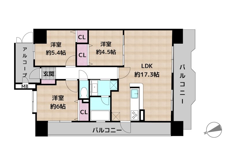 間取図・土地図