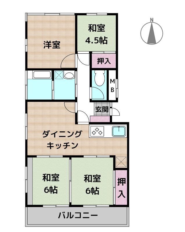 間取図・土地図