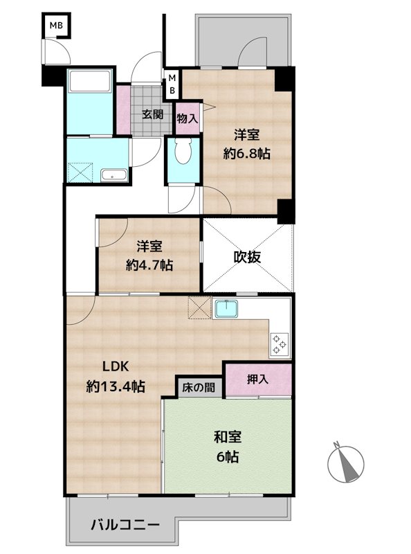 間取図・土地図