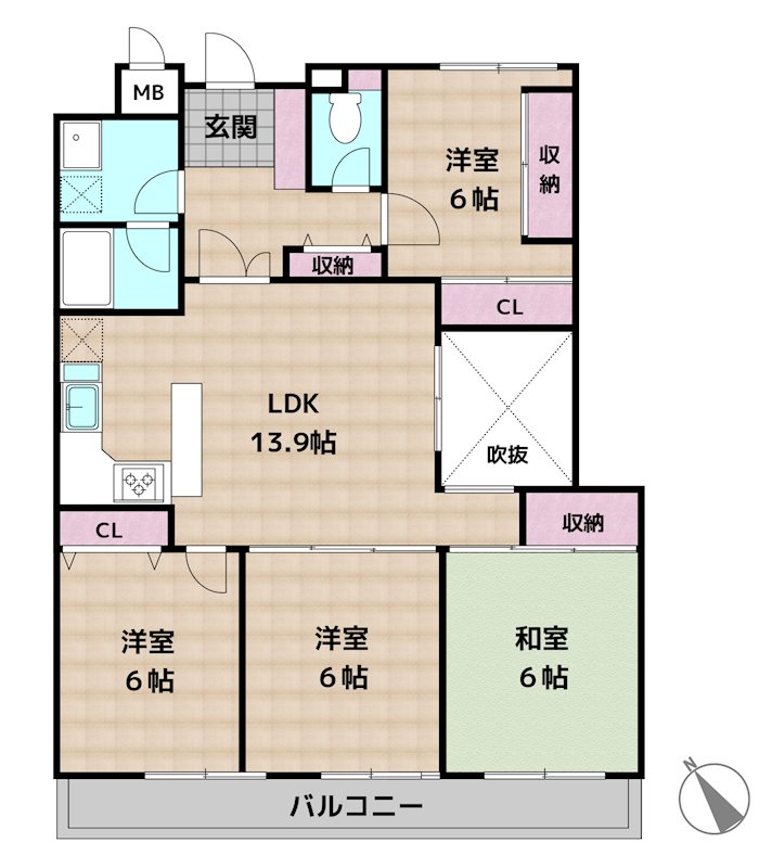 間取図・土地図