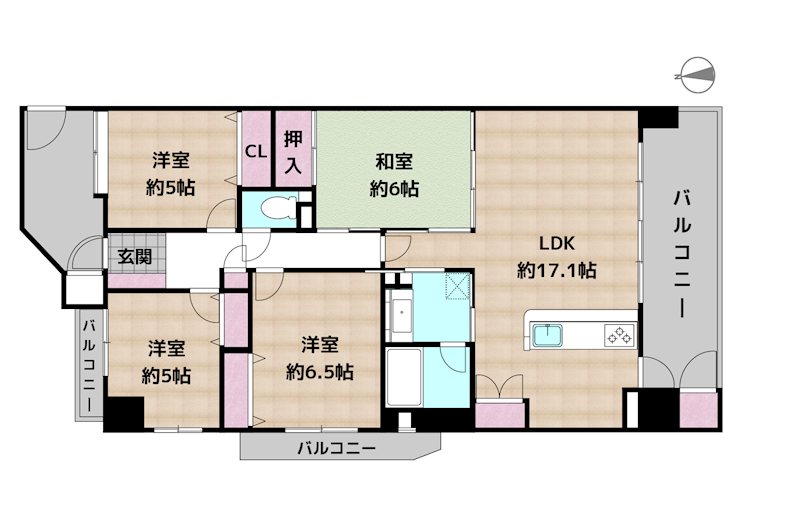 バンベール桜ヶ丘の図面