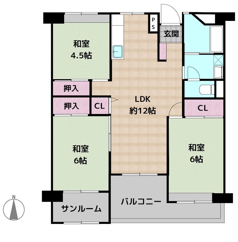 間取図・土地図
