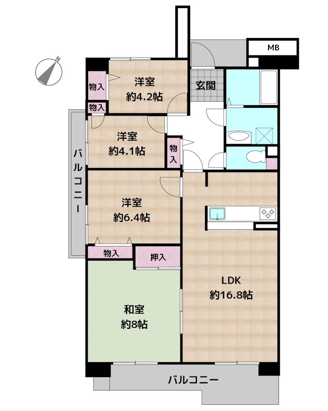 間取図・土地図