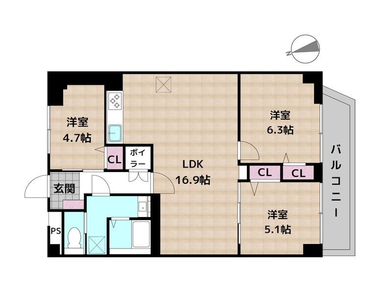 間取図・土地図