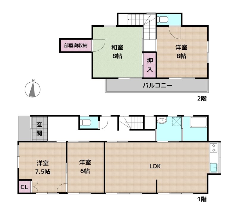 間取図・土地図