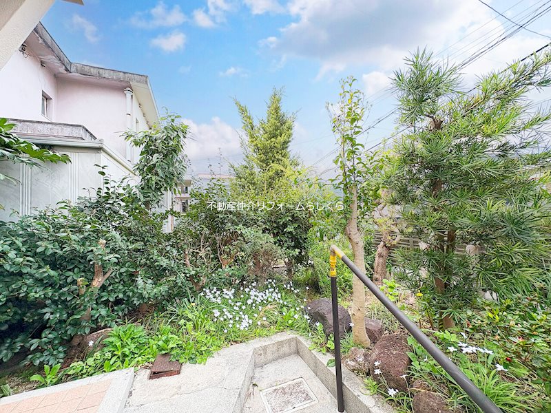 現地写真（庭）