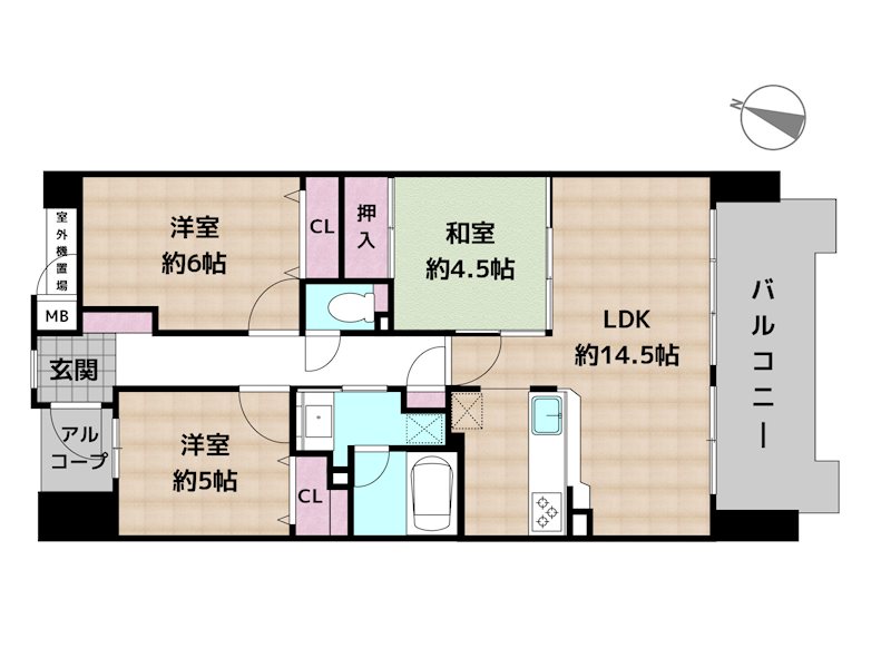 間取図・土地図