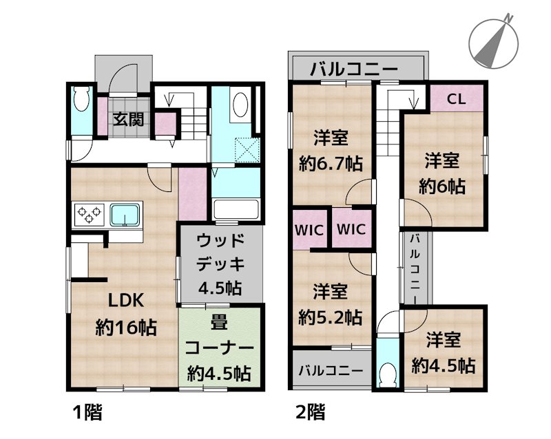 間取図・土地図