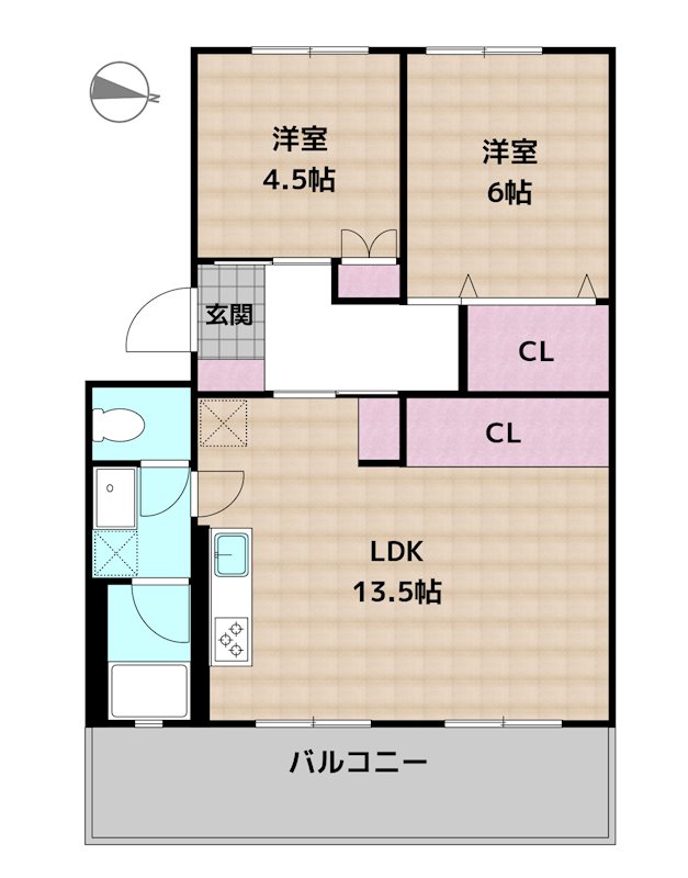 間取図・土地図
