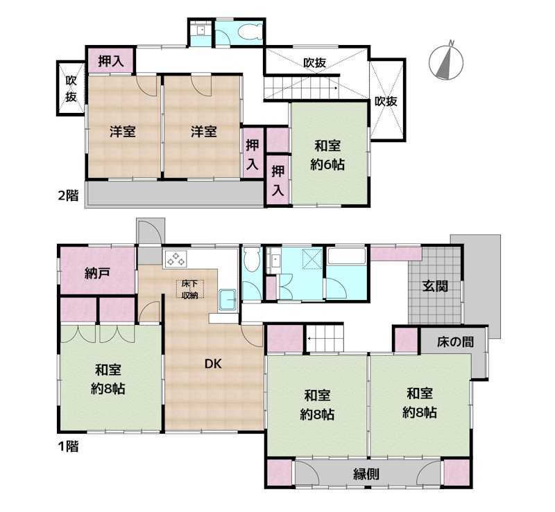 間取図・土地図