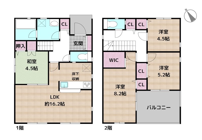 間取図・土地図