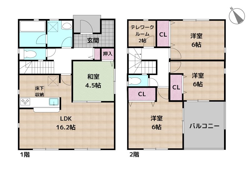 間取図・土地図