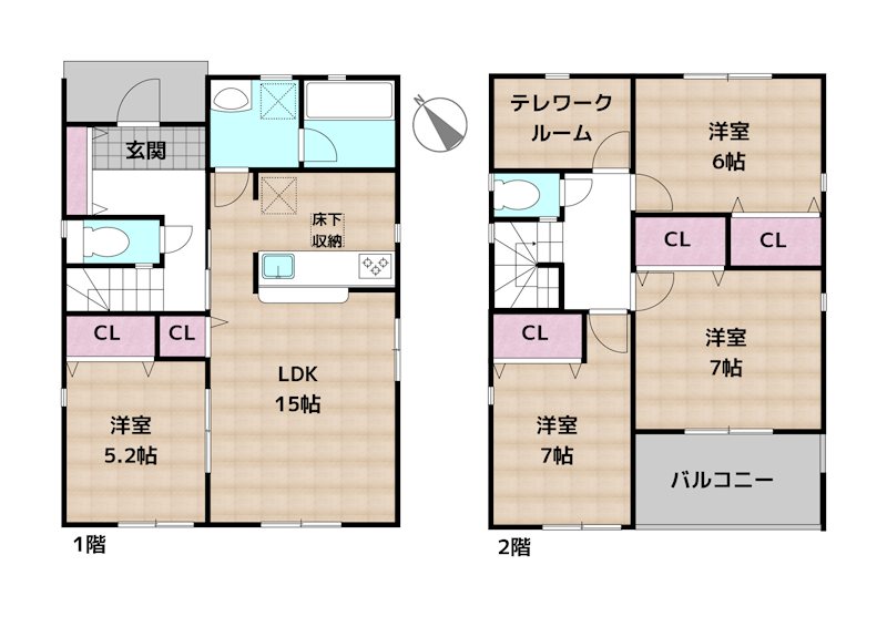 間取図・土地図