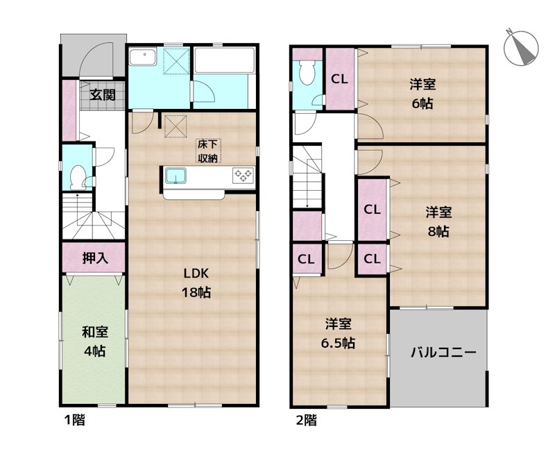 間取図・土地図