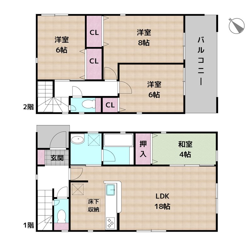 間取図・土地図