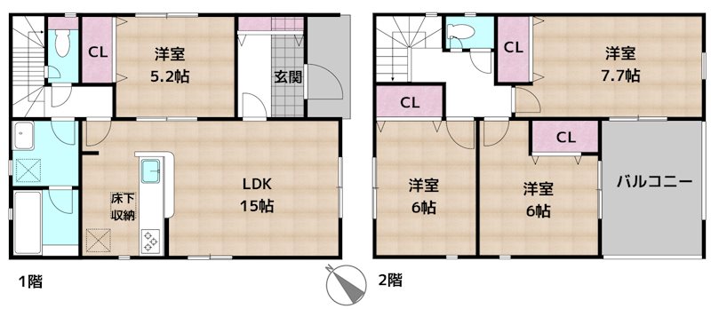 間取図・土地図