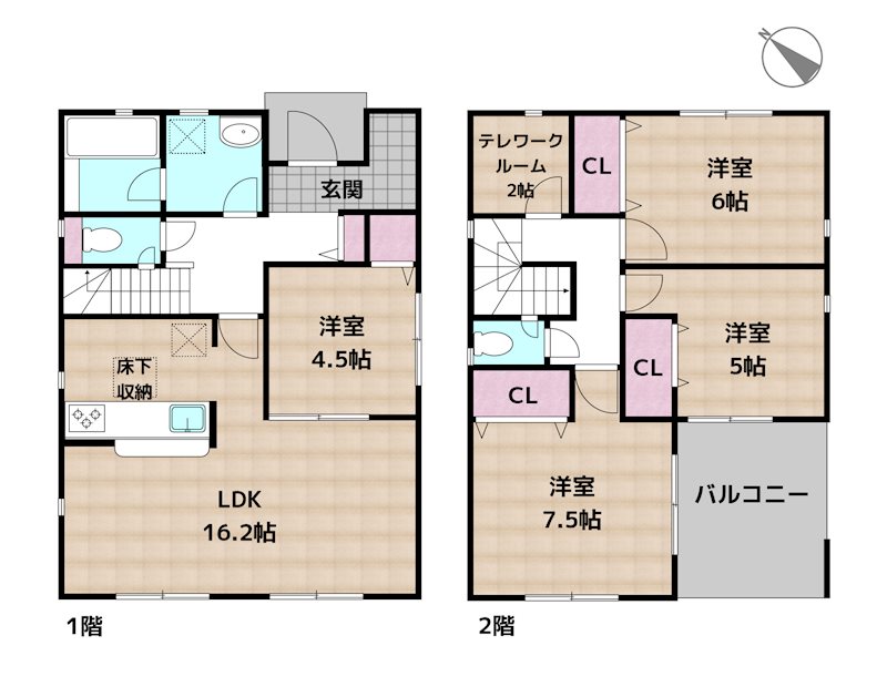 間取図・土地図