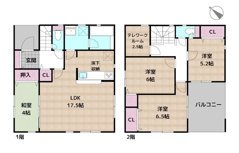 間取図・土地図
