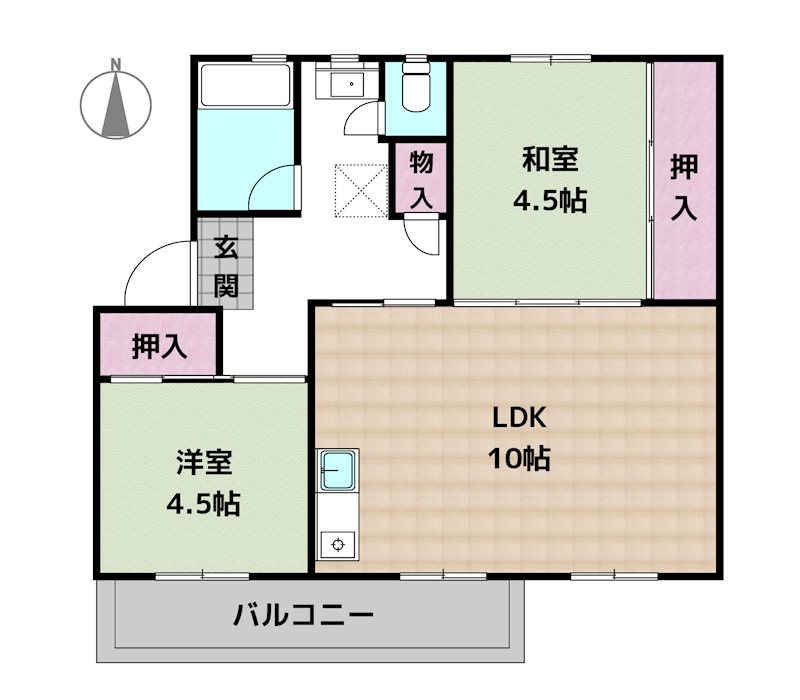間取図・土地図